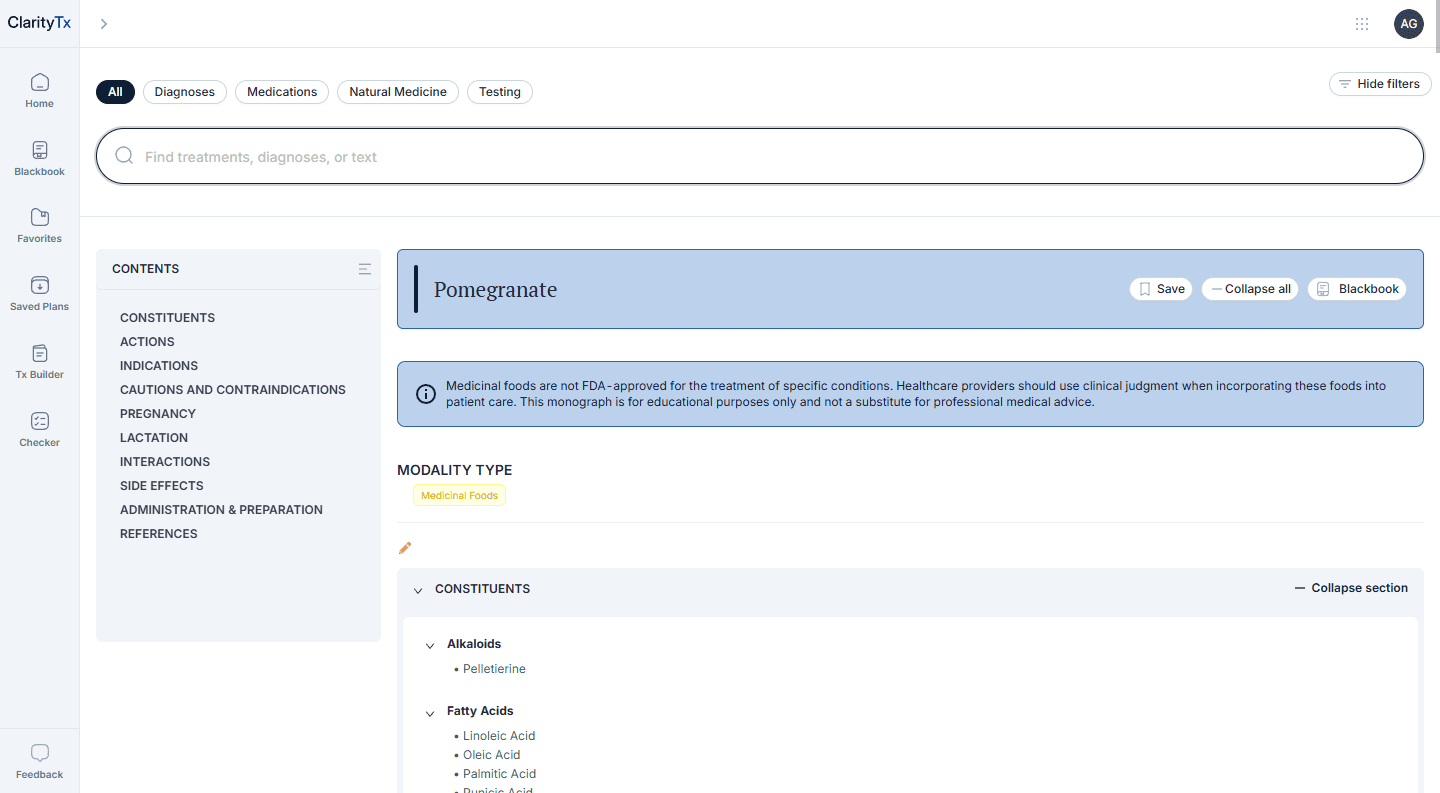 Diagnoses & Treatments